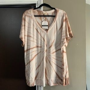 NWT XL Kori brand tie dye top